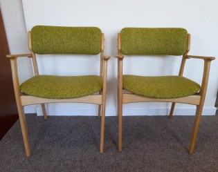 Pair of Erik Buck Model 49 Carvers